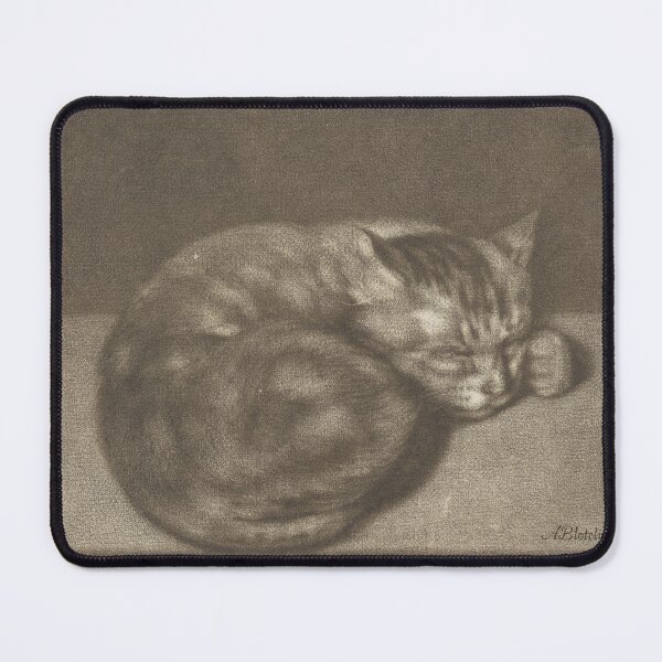 Item preview, Sleeping cat designed and sold by felttipcat.