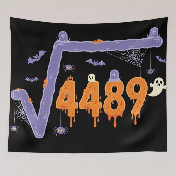Item preview, Square Root Of 4489 Meme - Halloween Teacher designed and sold by Jaanussar.