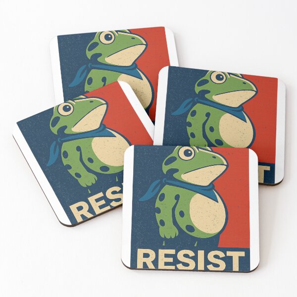 Artikelvorschau, Resist Frog Portland Froschprotest entworfen und verkauft von Tycoonn.