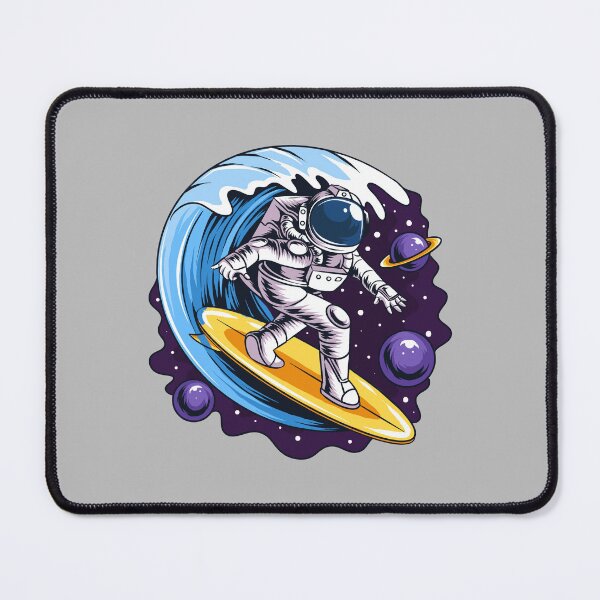Item preview, Astronaut surfing waves in space designed and sold by Joncasmiart.