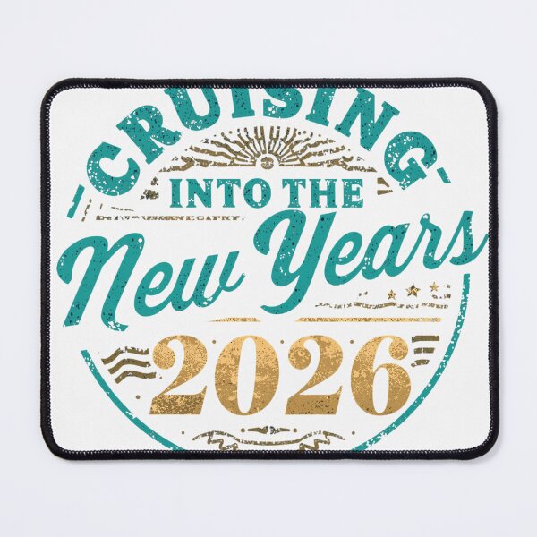 Item preview, Cruising Into the New Years 2026 Cruise T‑Shirt | Nautical New Year Party Tee for Family Vacation, Cruise Crew, Captain & First Mate Matching Outfits designed and sold by GAIDREDA.