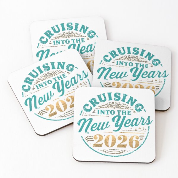 Item preview, Cruising Into the New Years 2026 Cruise T‑Shirt | Nautical New Year Party Tee for Family Vacation, Cruise Crew, Captain & First Mate Matching Outfits  designed and sold by GAIDREDA.