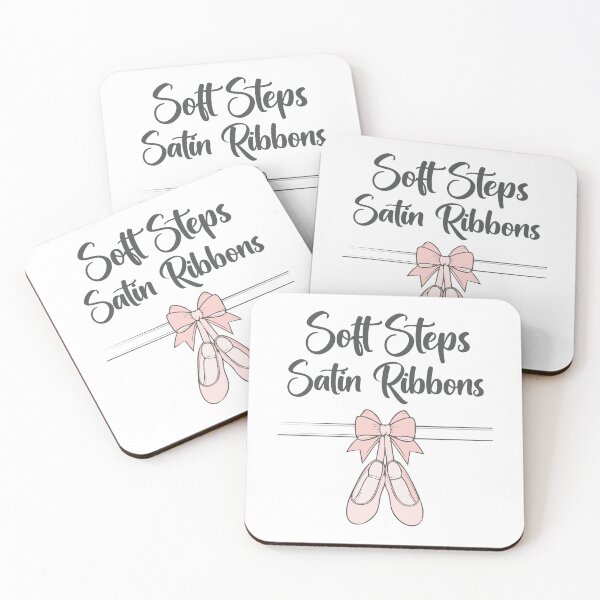 Item preview, Soft Steps Satin Ribbons Coquette Girly Ballet Core Style  designed and sold by SvetsShirts.
