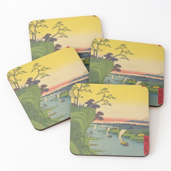 Item preview, "Hiroshige’s Edo Views Collection – Ukiyo-e Landscape Series" designed and sold by TsukuyomiJapan.