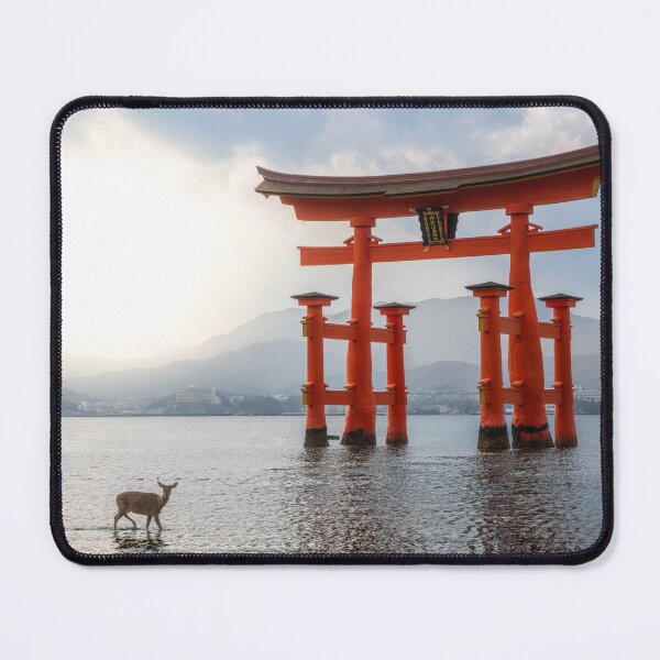 Item preview, Itsukushima Shrine Torii Gate at Sunset, Miyajima Japan designed and sold by pepperonishots.