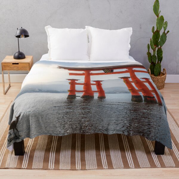 Item preview, Itsukushima Shrine Torii Gate at Sunset, Miyajima Japan designed and sold by pepperonishots.