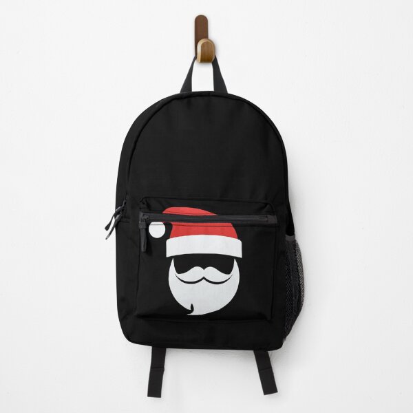 Item preview, Minimalist Santa Hat and Beard Illustration | Elegant Modern Christmas Icon Design designed and sold by PixelVibe782.