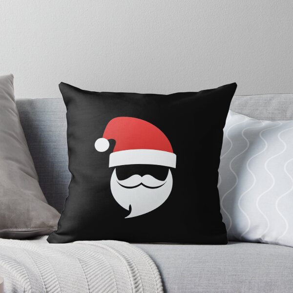 Item preview, Minimalist Santa Hat and Beard Illustration | Elegant Modern Christmas Icon Design designed and sold by PixelVibe782.