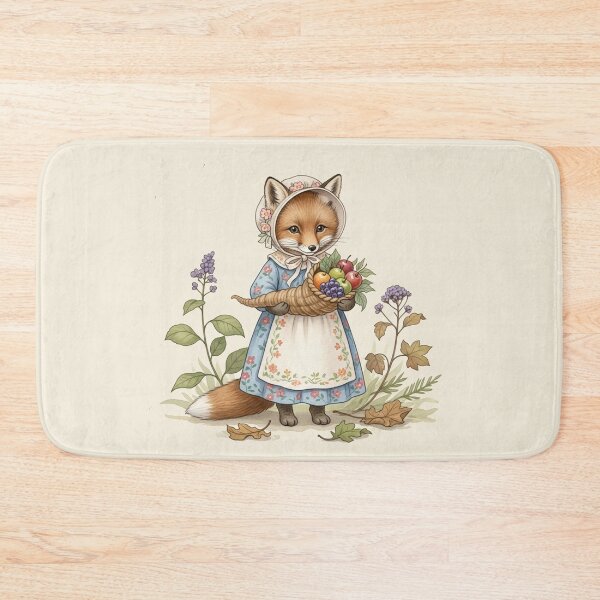 Item preview, Autumn Blessings – Little Fox with Harvest Basket designed and sold by Pasteltone.