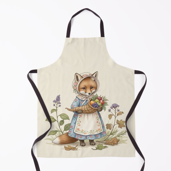 Item preview, Autumn Blessings – Little Fox with Harvest Basket designed and sold by Pasteltone.