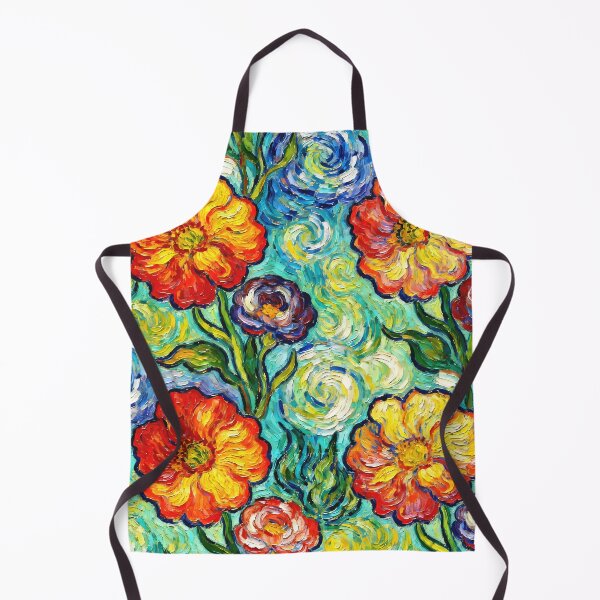 Item preview, Impressionistic Floral Paint Print Seamless Repeat designed and sold by Sharon Schwalbe.
