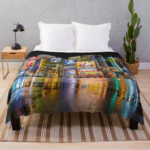 Item preview, Akihabara Night Lights Reflections, Tokyo Japan designed and sold by pepperonishots.