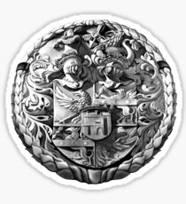 Genetti Coat-of-Arms (Stemma) Sticker