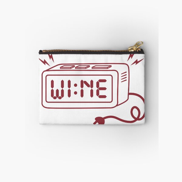 Item preview, Wine Time Alarm Clock designed and sold by AdventureTee.