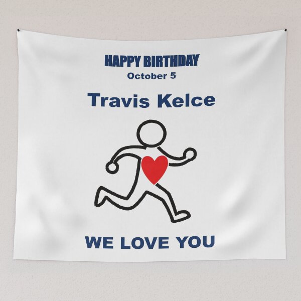 Artikelvorschau, Hommage an Travis Kelce – 5. Oktober entworfen und verkauft von ariksworld.