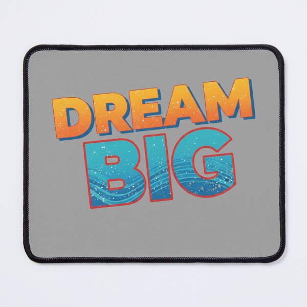 Item preview, Dream Big Inspirational Quote with Ocean Waves designed and sold by Devon  Designs.