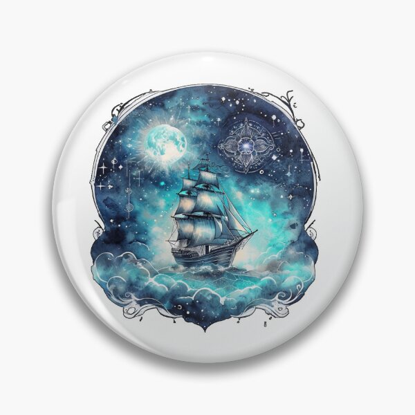 Item preview, Sailing Adventure T-Shirt – Retro Nautical Ocean Lover Tee designed and sold by Mythic Tide.