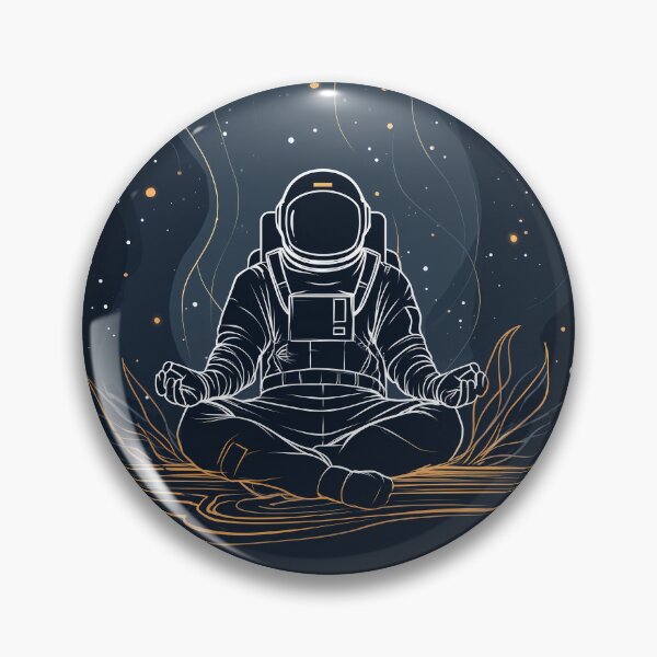 Item preview, Cosmic Meditation Astronaut designed and sold by Das Leben - Eine Hassliebe.