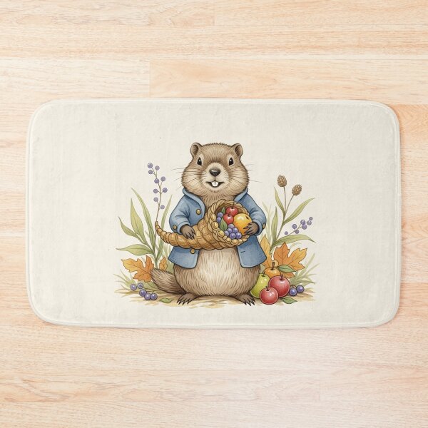 Item preview, Autumn Harvest Joy – Woodland Friend with Cornucopia designed and sold by Pasteltone.