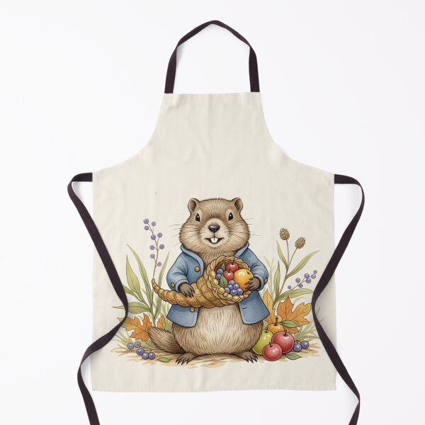 Item preview, Autumn Harvest Joy – Woodland Friend with Cornucopia designed and sold by Pasteltone.