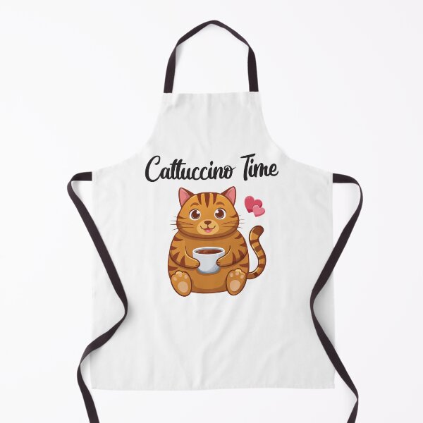 Item preview, Cattuccino Time Cute Orange Cat Funny Quote Positive Vibes designed and sold by SvetsShirts.