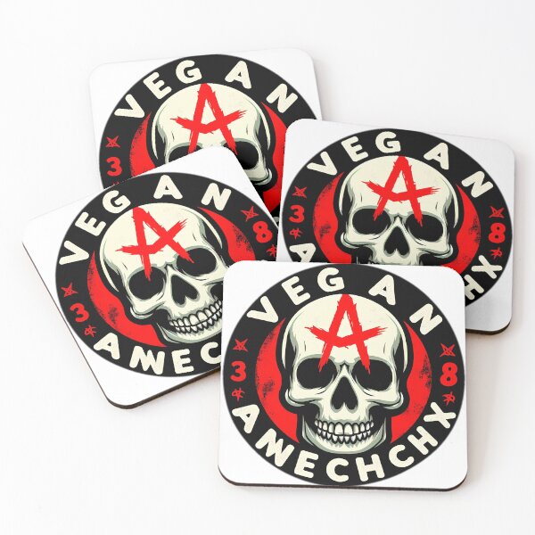 Item preview, vegan anarchy designed and sold by NCNGDESIGN.
