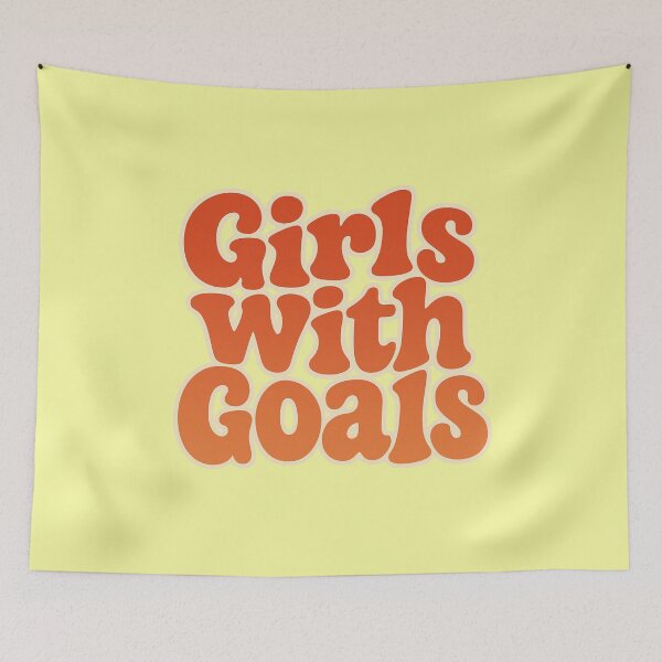 Item preview, GRL PWR Quote Girls with Goals designed and sold by Meandmyshop.