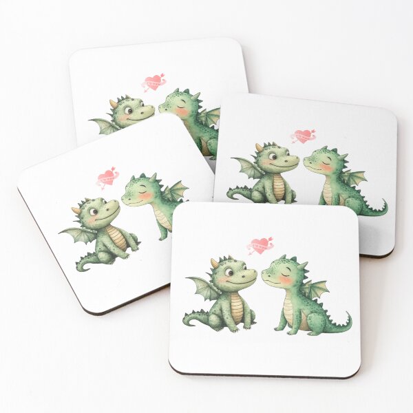 Item preview, Cute dragons in love designed and sold by Dali RB.