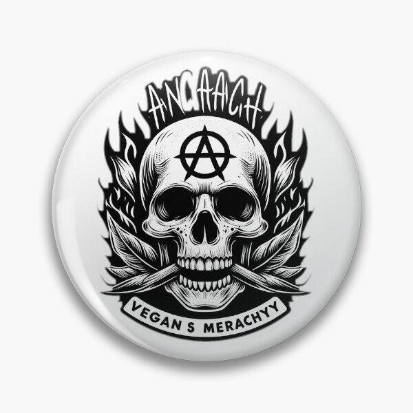 Item preview, vegan anarchy designed and sold by NCNGDESIGN.