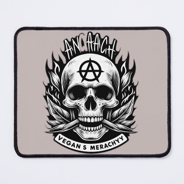 Item preview, vegan anarchy designed and sold by NCNGDESIGN.