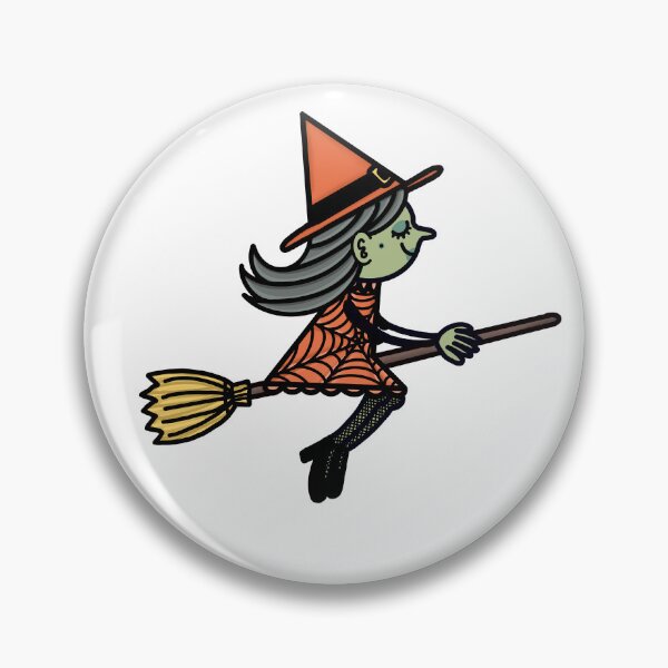 Item preview, Flying Witch  designed and sold by regsdoodles.