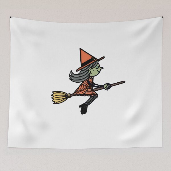 Item preview, Flying Witch  designed and sold by regsdoodles.