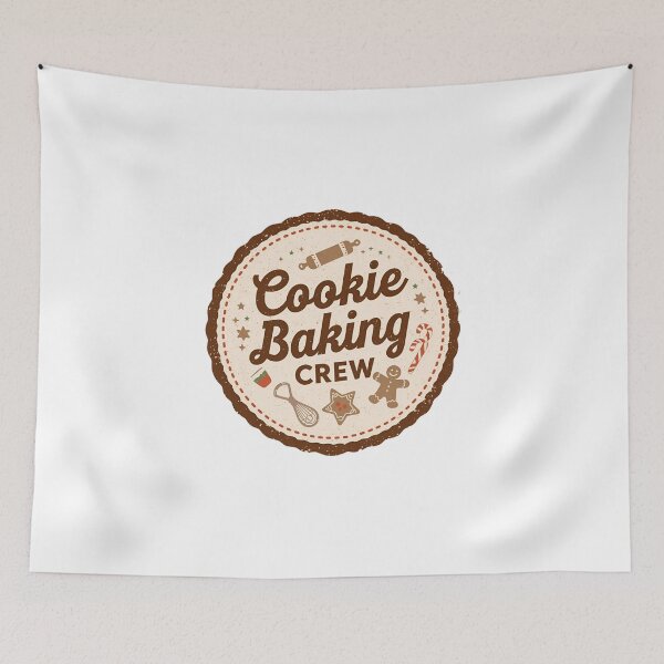 Item preview, Cookie Baking Crew T‑Shirt | Matching Family Christmas Baking Team Tee for Holiday Kitchen Fun, Gingerbread Decorating, Pajama Photos  designed and sold by GAIDREDA.