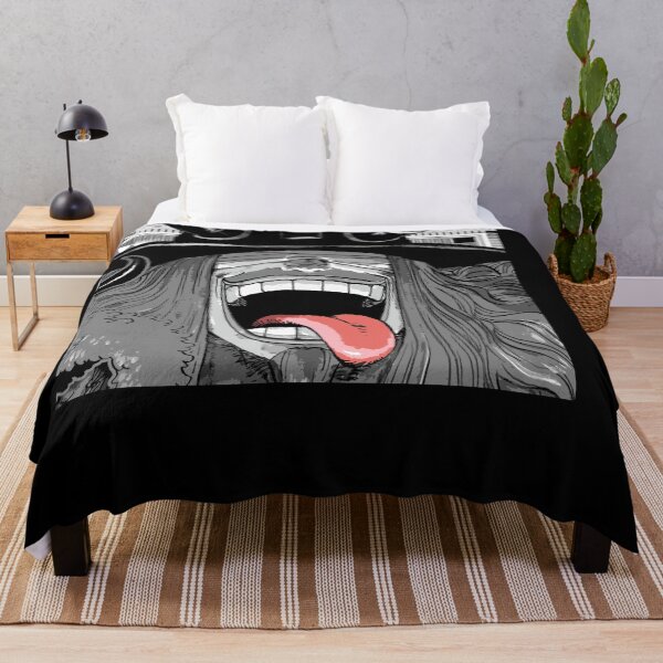 Item preview, Loki - Monochrome Face with Vibrant Tongue - One Piece designed and sold by T-Chou.