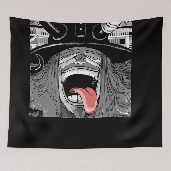Item preview, Loki - Monochrome Face with Vibrant Tongue - One Piece designed and sold by T-Chou.
