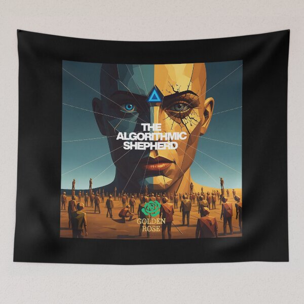 Item preview, The Algorithmic Shepherd  designed and sold by GoldenRose55.