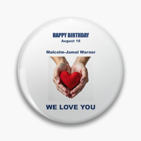 Item preview, Tribute to Malcolm-Jamal Warner — August 18 designed and sold by ariksworld.