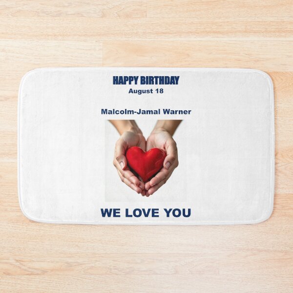 Item preview, Tribute to Malcolm-Jamal Warner — August 18 designed and sold by ariksworld.