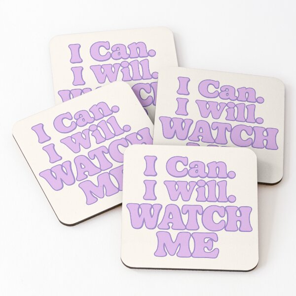 Item preview, GRL PWR  I Can. I Will. Watch Me. designed and sold by Meandmyshop.