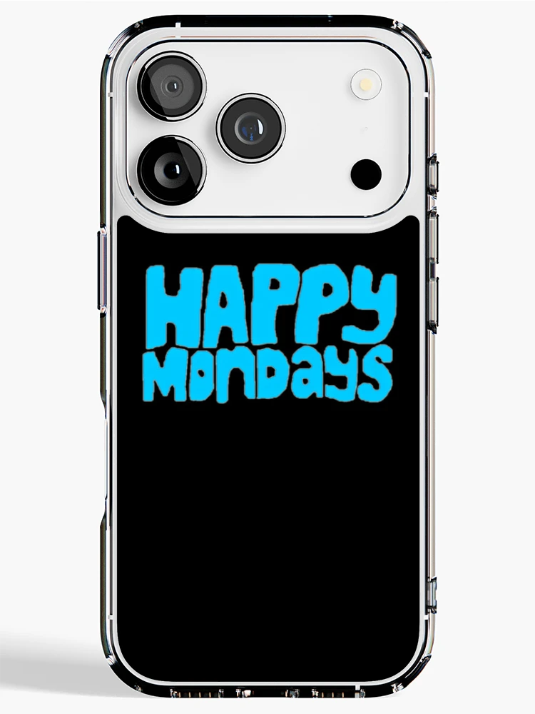 Aperçu 1 sur 5. Coque iPhone avec l'œuvre Groupe Happy Mondays créée et vendue par BrodieBouges.
