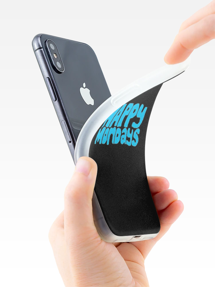 Aperçu 4 sur 5. Coque iPhone avec l'œuvre Groupe Happy Mondays créée et vendue par BrodieBouges.