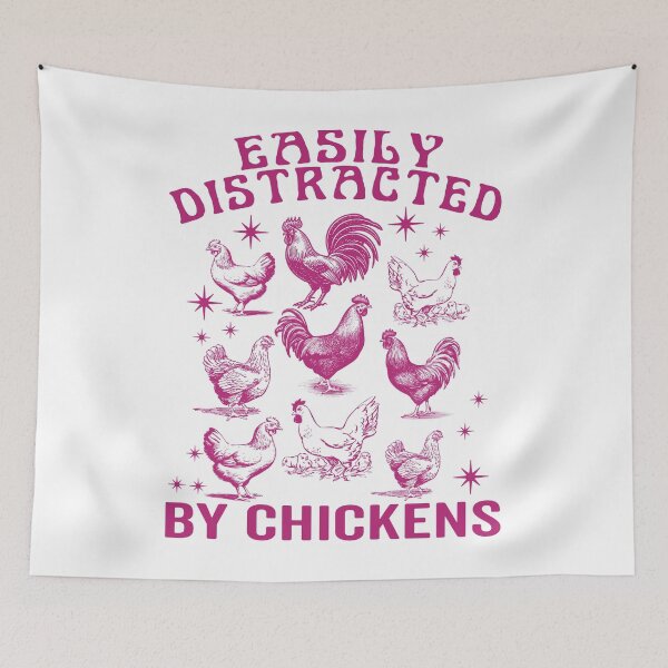 Item preview, Easily Distracted By Chicken designed and sold by samah82.