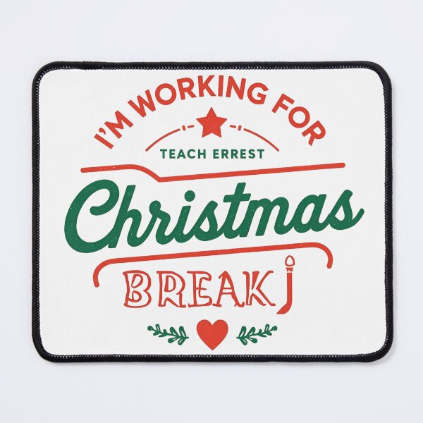 Item preview, I’m Working For Christmas Break 5 Stars T‑Shirt | Funny Teacher Holiday Tee with Star Rating, Classroom Humor, Winter Break Countdown  designed and sold by GAIDREDA.