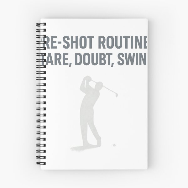 Item preview, Pre-Shot Routine – Funny Minimalist Golf Quote Design designed and sold by OffsideMindset.