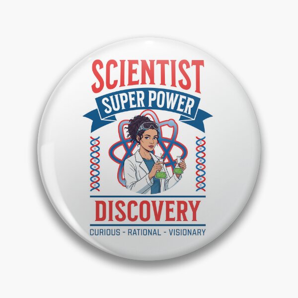 Item preview, Unique Scientist Super Power - Curious , Rational, Visionary Artwork Stylish Design designed and sold by GudBuyArt.
