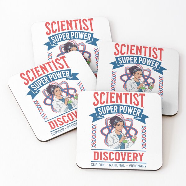 Item preview, Unique Scientist Super Power - Curious , Rational, Visionary Artwork Stylish Design designed and sold by GudBuyArt.
