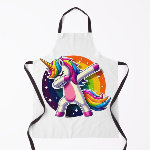 Item preview, Dabbing Unicorn Rainbow Art | Cute Magical Unicorn Design designed and sold by Wasfishop.