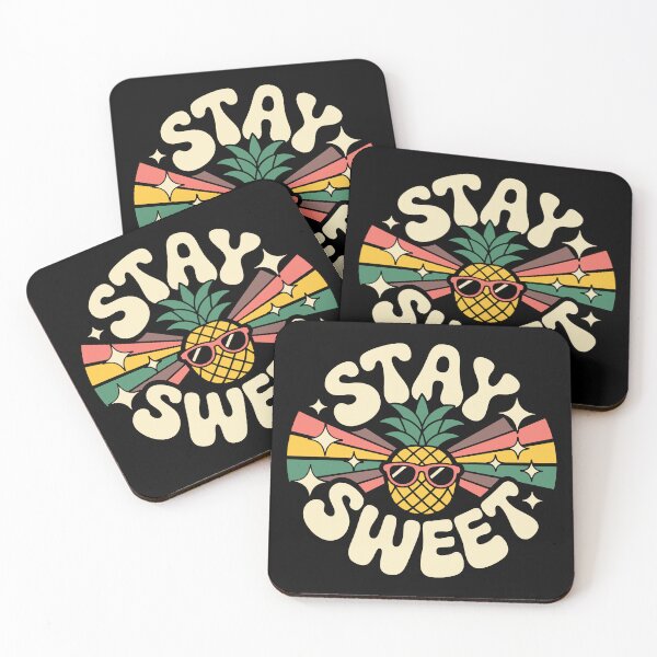 Item preview, Stay Sweet Pineapple Retro designed and sold by Traveldrawings.