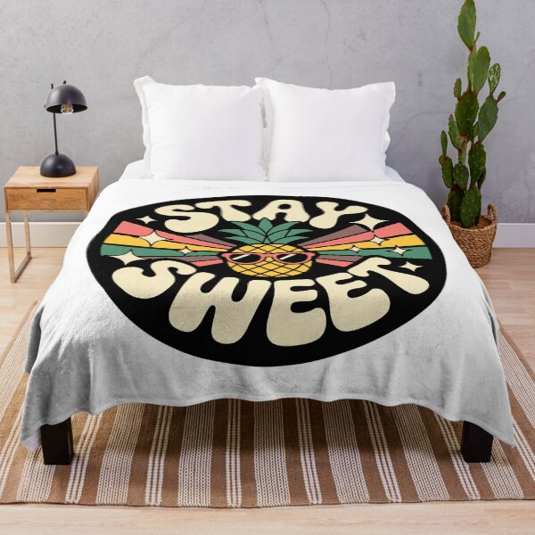Item preview, Stay Sweet Pineapple Retro designed and sold by Traveldrawings.
