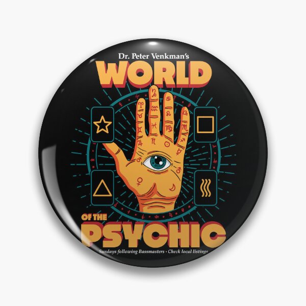 Item preview, World of the Psychic – Ghostbusters II Inspired Retro TV Show Tee | Dr. Peter Venkman Fan Shirt designed and sold by Auctor.